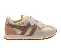Gola - Kid's Daytona Blaze Strap - Sneaker, Gr. 33 UK 1, beige/braun (Gold/Brownrose/ChalkPink)