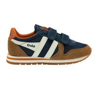 Gola - Kid's Daytona VC - Sneaker, Gr. 31 UK 12K, braun (Navy/Tobacco/Off-White)
