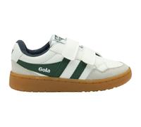 Gola - Kid's Eagle Strap - Sneaker, Gr. 34 UK 2, braun (White/Evergreen/Navy)