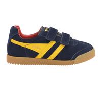 Gola - Kid's Harrier VC - Sneaker, Gr. 35 UK 2.5, blau (Navy/Sun/Red)