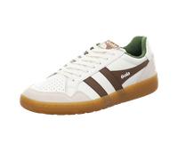 Gola Sneaker Eagle '86 2025 weiss/dunkelbraun/immergrün Herren, Größe Euro (US) 45 (12)