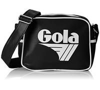 Gola Micro Redford, Unisex-Erwachsene Kuriertasche, Schwarz (Black/White)