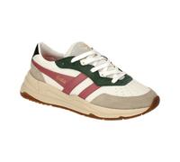 Gola Saturn Quadrant Sneakers weiß grün CLB521 für Damen, weiß, Größe 41 EU