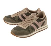 Gola - Women's Daytona Chute - Sneaker, Gr. 40 UK 7, beige/oliv (Khaki/Cappuccino/CoralPink)