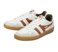 Gola Sneaker Eagle '86 2025 weiss/orange/khakigrün Herren, Größe Euro (US) 44 (11)