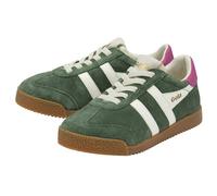 Gola Sneaker Elan 2025 (Wildleder,Schnürverschluss) immergrün/offweiss/fuchsiapink Kinder, Größe Euro (US) 36 (4)