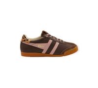 Gola Sneaker Elan Islington - Made in England - dunkelbraun/pink Damen, Größe Euro (US) 39 (8)