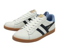 Gola Sneaker Equipe II Leder 2024 weiss/navyblau/hellblau Herren, Größe Euro (US) 43 (10)