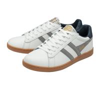 Gola Sneaker Equipe II Leder weiss/grau/navyblau Herren Größe 44 (US 11)