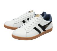Gola Sneaker Equipe II Leder 2025 weiss/schwarz/mondlichtblau Herren, Größe Euro (US) 45 (12)
