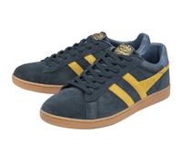 Gola Sneaker Equipe II Suede-Leder 2025 navyblau/sonnengelb/hellblau Herren, Größe Euro (US) 44 (11)