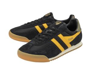 Gola Sneaker Europa 2025 schwarz/sonnengelb/khakigrün Herren, Größe Euro (US) 43 (10)
