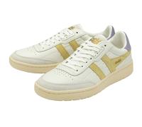 Gola Sneaker Falcon Leder weiss/gelb/lavendel Damen, Größe Euro (US) 37 (6)
