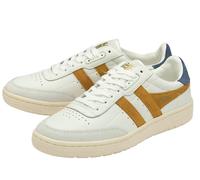 Gola Sneaker Falcon Leder weiss/sungelb/moonlight Damen, Größe Euro (US) 41 (10)