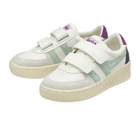 Gola Sneaker Grandslam Trident 2025 (PU,Klettverschluss) weiss/türkis/violett Kinder, Größe Euro (US) 33 (2)