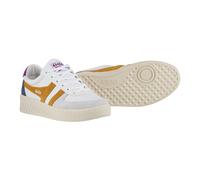Gola Grandslam Trident Sneaker Damen Weiss/Gelb - 37 - Sneaker Low Shoes