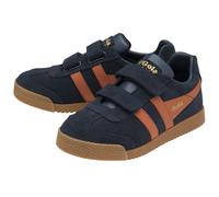 Gola Sneaker Harrier Strap Kinder Marineblau/Moody Orange Größe EU 13