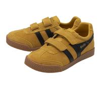 Gola Sneaker Harrier 2025 (Wildleder,Klettverschluss) sonnengelb/schwarz Kinder, Größe Euro (US) 31 (13)