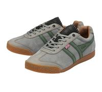 Gola Sneaker Harrier Cambridge 2025 - Made in England - zementgrau/immergrün Herren, Größe Euro (US) 45 (12)