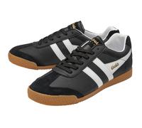 Gola Sneaker Harrier Leder Unisex Schwarz/Weiß/Weiß Größe 45 EU