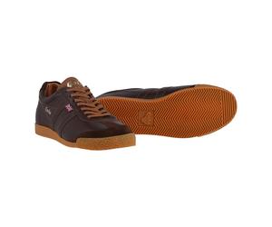 Gola Sneaker Harrier Leder Windsor - Made in England - braun Herren, Größe Euro (US) 42 (9)