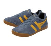 Gola Sneaker Harrier Suede-Leder 2024 mondlichtblau/sonnengelb/schwarz Herren, Größe Euro (US) 45 (12)