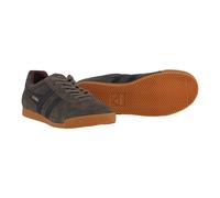 Gola Sneaker Harrier Suede-Leder 2026 moosgrün/schwarz/burgundrot Herren, Größe Euro (US) 45 (12)