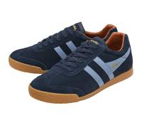 Gola Sneaker Harrier Suede-Leder 2026 navyblau/hellblau/orange Herren, Größe Euro (US) 44 (11)