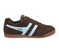 Gola Sneaker Harrier Suede-Leder dunkelbraun/blau Herren, Größe Euro (US) 44 (11)