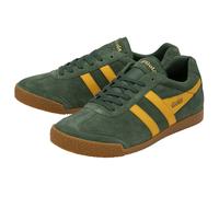 Gola Sneaker Harrier Suede-Leder 2024 immergrün/sonnengelb Herren, Größe Euro (US) 42 (9)