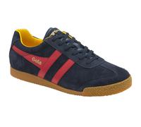 Gola Sneaker Harrier Suede-Leder navyblau/rot/gelb Herren, Größe Euro (US) 42 (9)