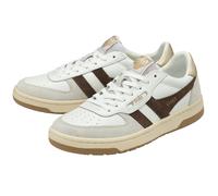 Gola Sneaker Hawk 2025 weiss/dunkelbraun/gold Damen, Größe Euro (US) 38 (7)