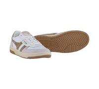 Gola Sneaker Hawk weiss/hellbraun/gold Damen, Größe Euro (US) 41 (10)