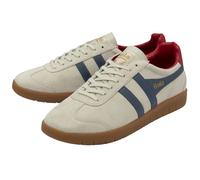 Gola Hurricane Suede Sneaker für Herren, Off-White/Moonlight/Deep Red/Gum, 44 EU