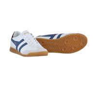 Gola Sneaker Torpedo Leder 2024 weiss/blaugrau/dunkelrot Herren, Größe Euro (US) 45 (12)