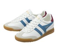 Gola Sneaker Torpedo Leder 2025 weiss/hellblau/kirschrot Damen, Größe Euro (US) 40 (9)