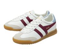 Gola Sneaker Torpedo Leder 2025 weiss/kirschrot/himmelblau Damen, Größe Euro (US) 41 (10)
