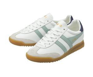Gola Sneaker Torpedo Leder 2025 weiss/türkis/violett Damen, Größe Euro (US) 39 (8)