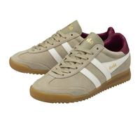 Gola Sneaker Torpedo (Wildleder) 2025 hellbraun/offweiss/kirschrot Damen, Größe Euro (US) 38 (7)