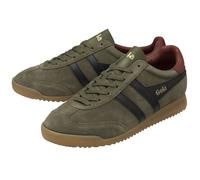 Gola Sneaker Torpedo Wildleder 2025 khakigrün/schwarz/rostrot Herren, Größe Euro (US) 43 (10)