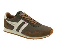 Gola Sneaker Track Mesh 2 317 - Made in England - darkkhaki/tobacco/offwhite Herren, Größe Euro (US) 43 (10)