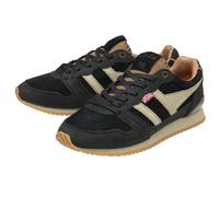 Gola Sneaker Trophy Cambridge 2025 - Made in England - schwarz/hellbraun Herren, Größe Euro (US) 43 (10)