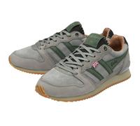 Gola Sneaker Trophy Cambridge 2025 - Made in England - zementgrau/immergrün Herren, Größe Euro (US) 45 (12)