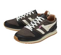 Gola Sneaker Trophy Oxford 2024 - Made in England - braun/schwarz/weiss Herren, Größe Euro (US) 43 (10)