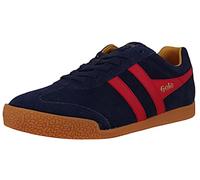 Gola Sneaker Harrier Suede-Leder navyblau/rot/gelb Herren, Größe Euro (US) 47 (14)
