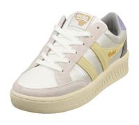 Gola Superslam Blaze Damen-Sneaker, Silber/Zitrone/Lavendel, 41 EU