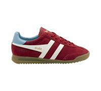 Gola Torpedo Damen Sneakers Schuhe rot weiß Velour CLB761 für Damen, rot, Größe 39 EU