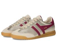 Gola Torpedo Glimmer Modische Damen-Turnschuhe, goldfarben / Kirschrot, Gold Cerise, 39 EU