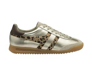 Gola Torpedo Glimmer Safari Sneaker Women gold/leopard/dark brown (YZ) 40