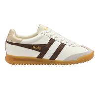 Gola Torpedo Leather Sneaker Women off white/dark brown/gold (WT) 40